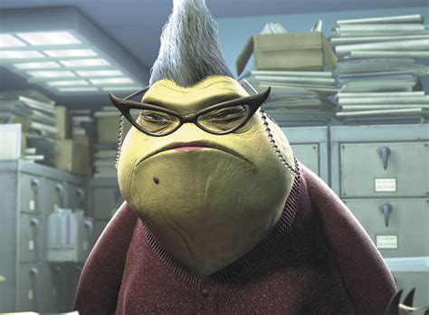 monsters inc lady at desk.